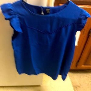 Shirt royal blue never been worn size medium